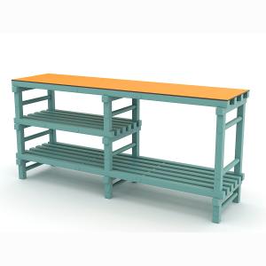Купить Стол для бассейна, жесткий ПВХ, 1988х554х920 мм в Сызрани 