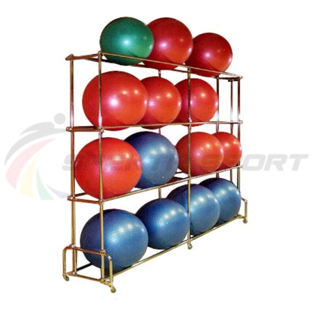 Купить Стеллаж для гимнастических мячей 16 шт в Сызрани 